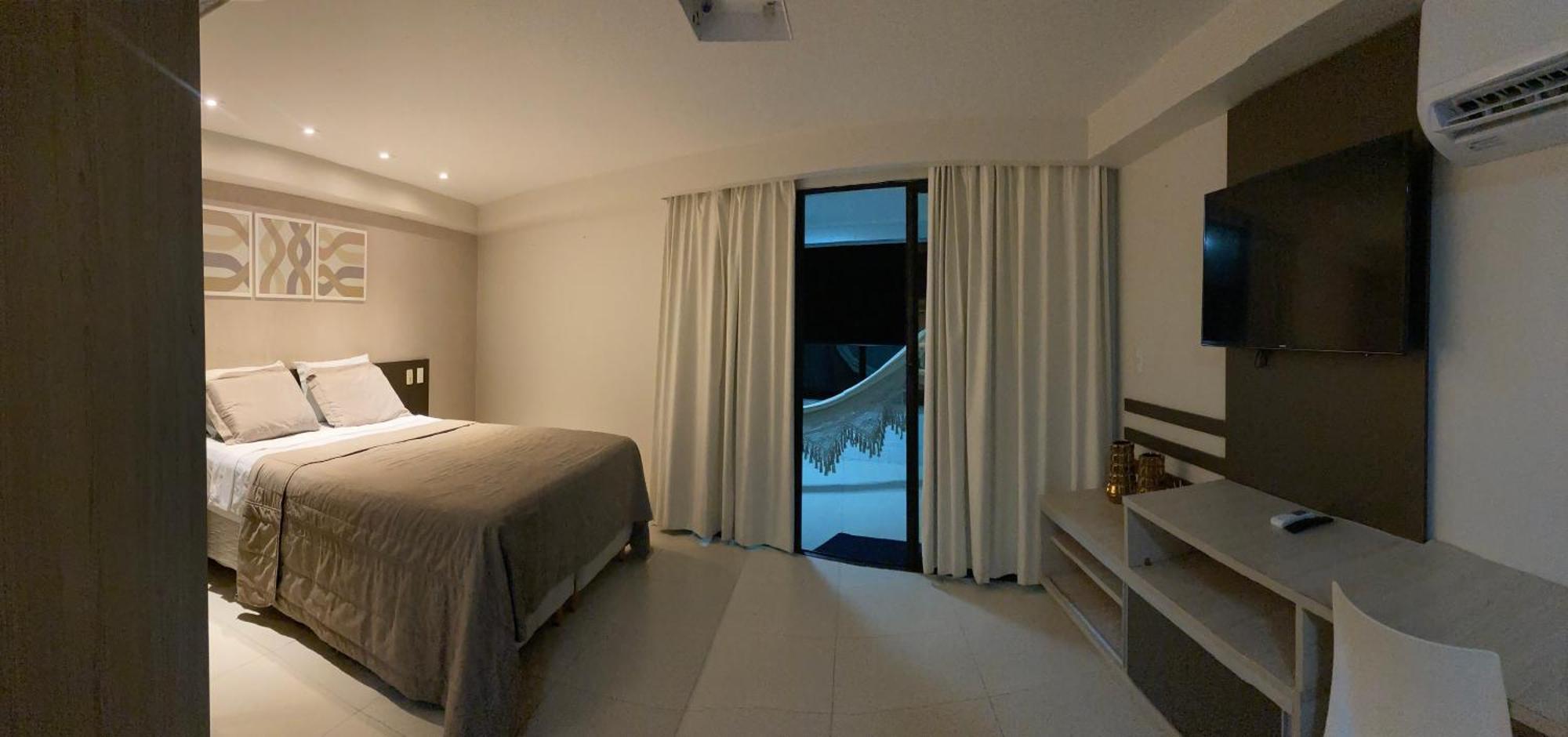 Tabatinga Luxxor Flat - Vista Mar Apartment Conde  Ngoại thất bức ảnh